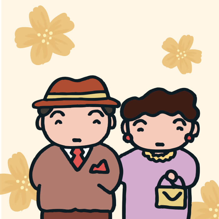 おじいちゃん・おばあちゃんと大好きな家族の似顔絵作品コンクール