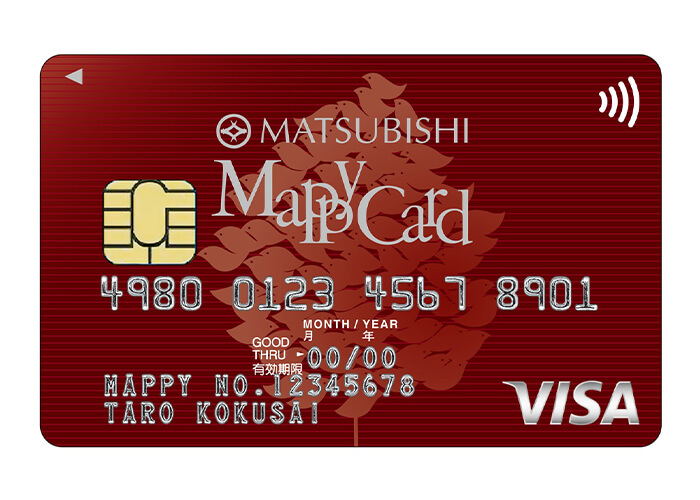 三井住友カード株式会社と提携して発行する松菱マッピーカード
